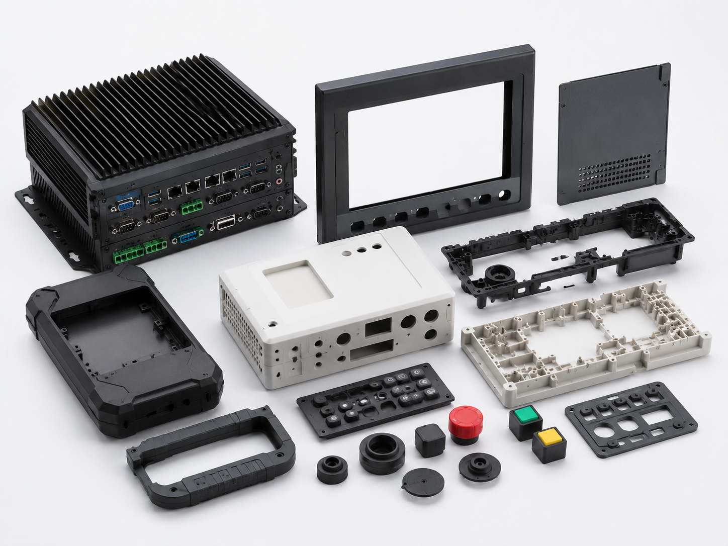 Industrial computer and control device housings