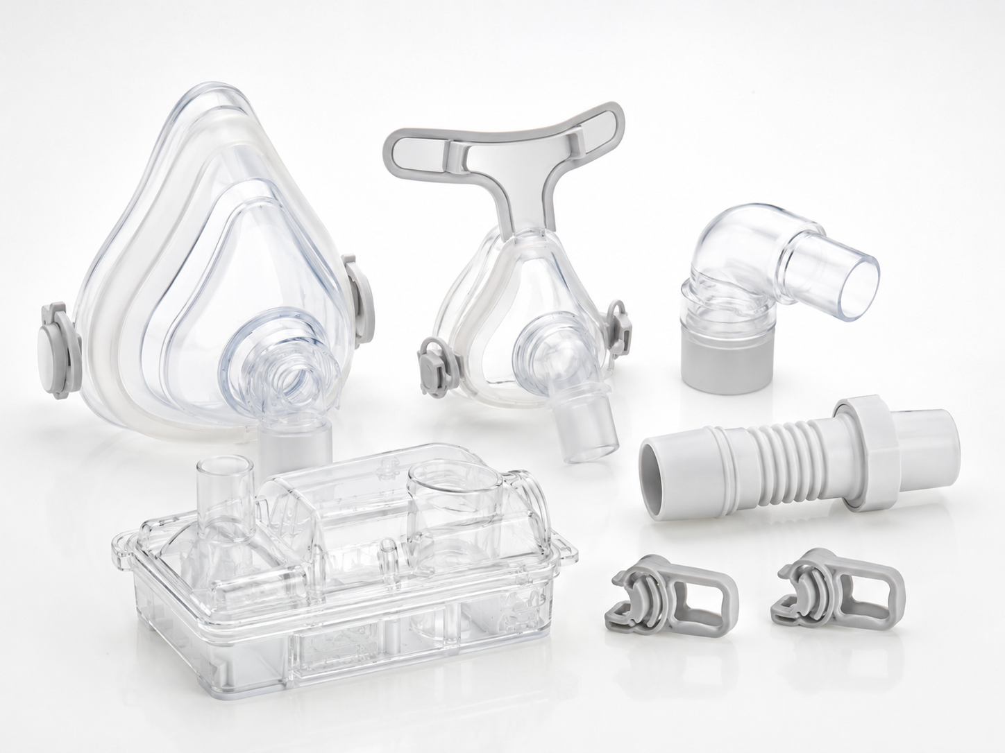 呼吸照護與 CPAP 面罩塑膠零件